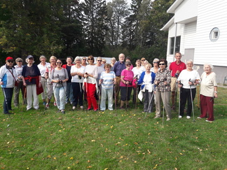 Vi var många som deltog.