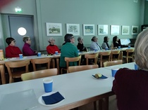 På medlemskvällen (Kampens servicecentral) den 9.4. generalsekreterare för Konsumentförbundet Juha Beurling-Pomoell föreläsade om ”Hur undvika nätbedrägeri”.