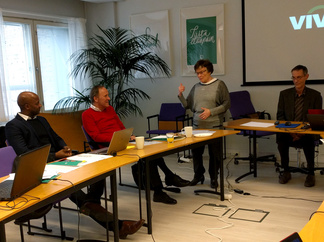 Gunvor Brettschneider berättar kort om vår föreningsverksamhet.