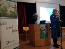 Ordförande Viveca Hagmark  hälsade deltagarna välkomna.