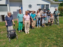 Deltagarna njöt av en vacker sommardag