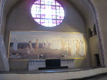 Frescomålning av Hugo Simberg