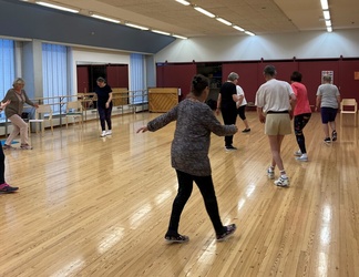 Fria övningar till musik.