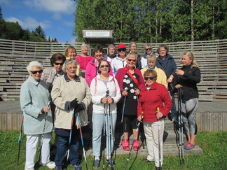 Nöjda miner efter dagens program.