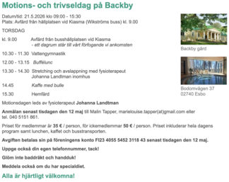 Dagens program