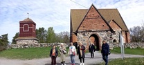 Kyrkan i Hattula från 1400-talet.